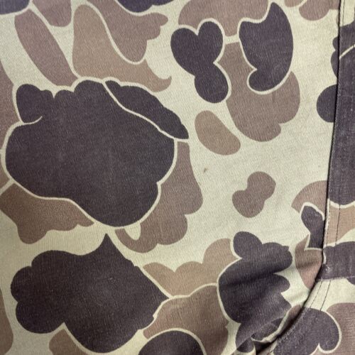 Vintage Cabela's Duck Camo Coat Jacket Size Medium Camoflauge
