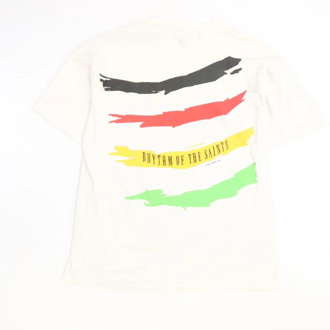 Vintage Paul Simon The Rhythm Of The Saints T-Shirt Size XL 1991 90s