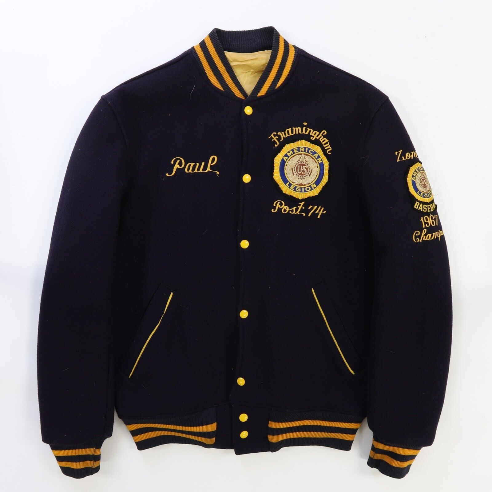 Vtg 60s Baseball Champions Bomber buying Jacket