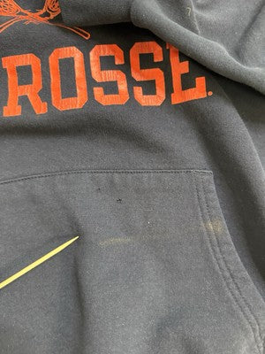 Syracuse Orange Lacrosse Champion Sweatshirt Hoodie Size Large NCAA