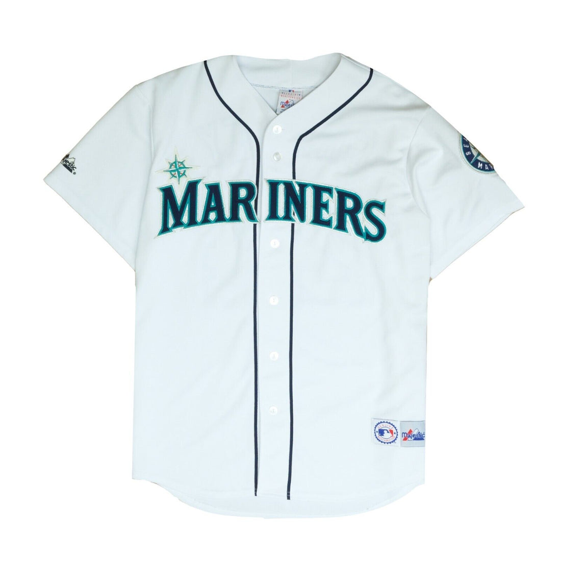 Women's Seattle Mariners Ken Griffey Jr. Majestic Royal Blue Cooperstown  Name & Number T-Shirt