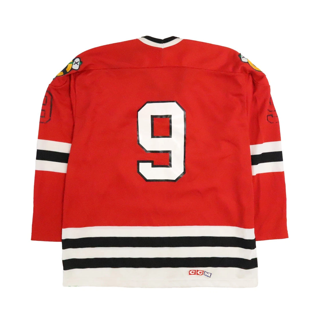 Vintage Chicago Blackhawks Bobby Hull CCM Hockey Jersey Size Large NHL