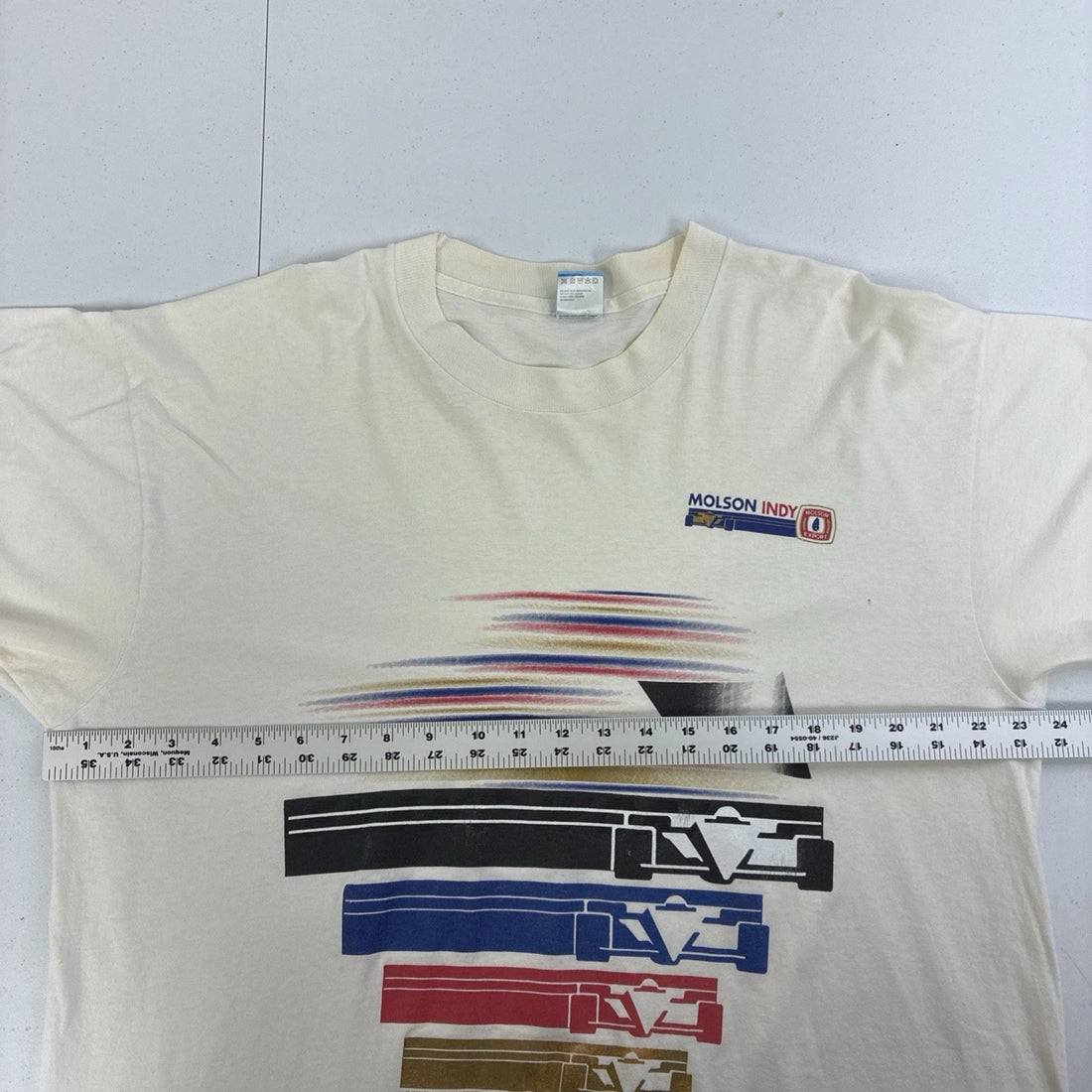 Vintage Molson Indy Racing T-Shirt Size XL 1994 90s