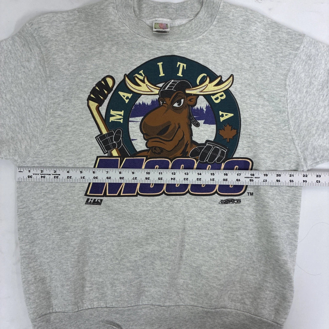 Vintage Manitoba Moose Crewneck Sweatshirt Size Large