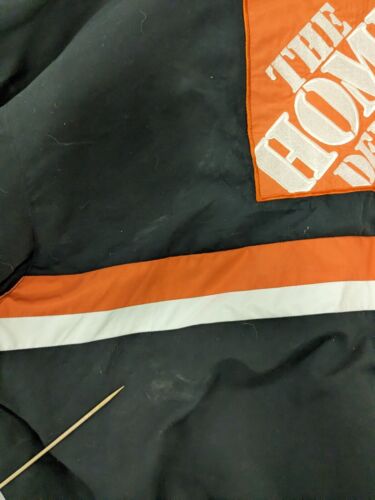 Vintage Tony Stewart Home Depot Leather Chase Racing Jacket Size Large NASCAR