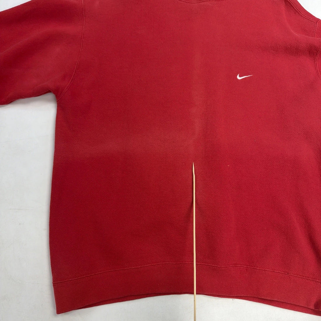 Vintage Nike Crewneck Sweatshirt Size Large Red Embroidered Swoosh