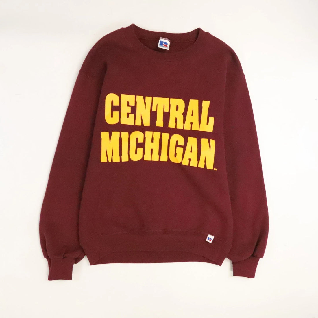 Vintage Central Michigan Chippewas Russell Athletic Sweatshirt Small 90s NCAA