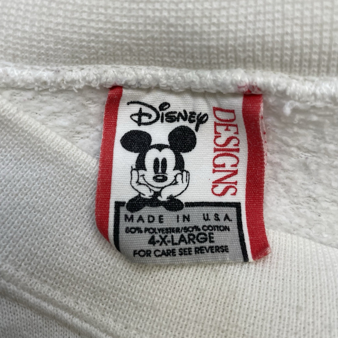 Vintage Mickey Mouse Disney Crewneck Sweatshirt Size 4XL 90s