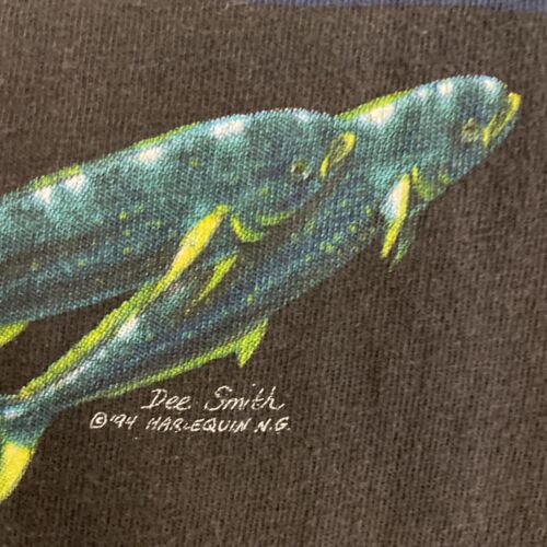 Vintage Dolphin T-Shirt Size Medium Nature Animals 1994 90s