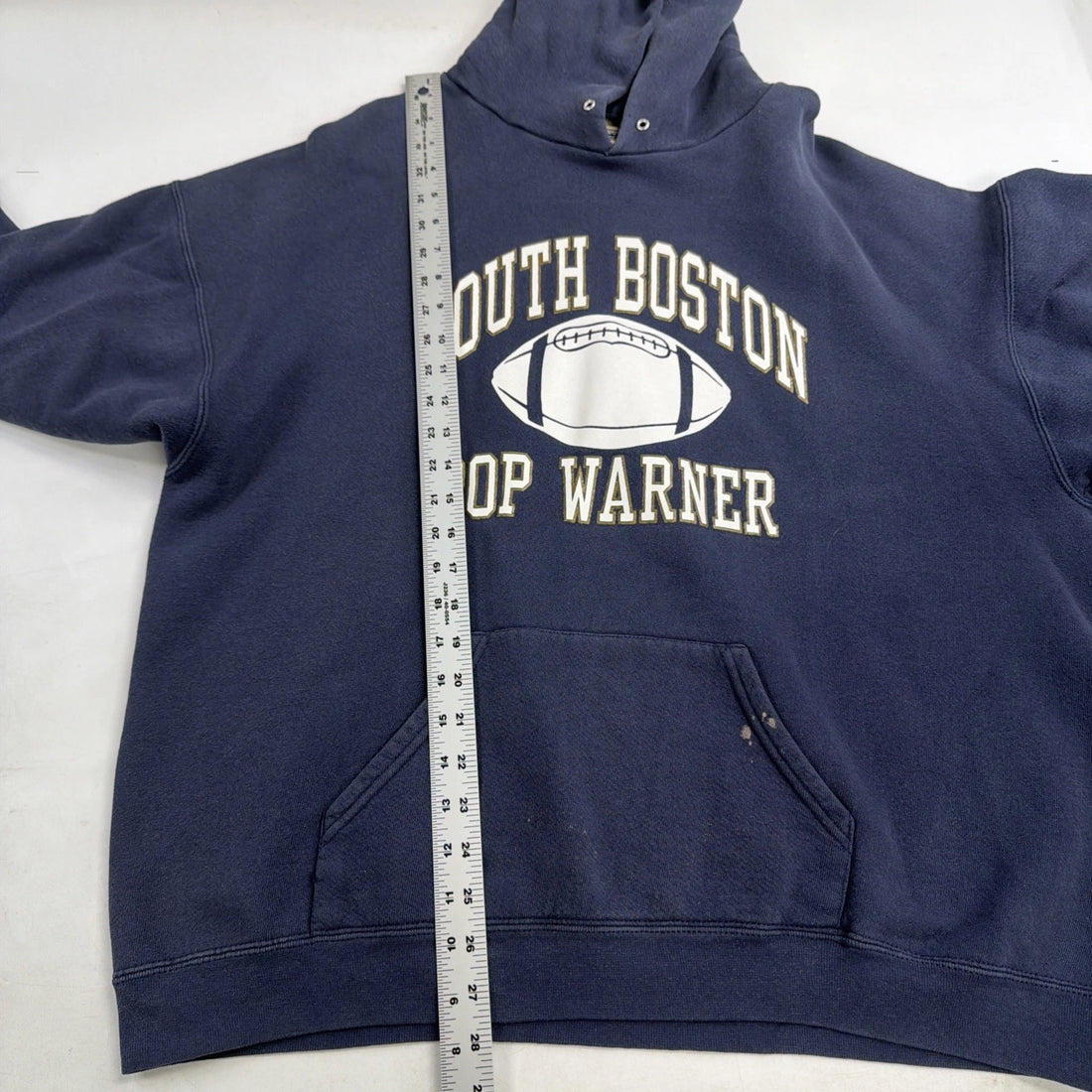 Vintage South Boston Pop Warner Sweatshirt Hoodie Size Large