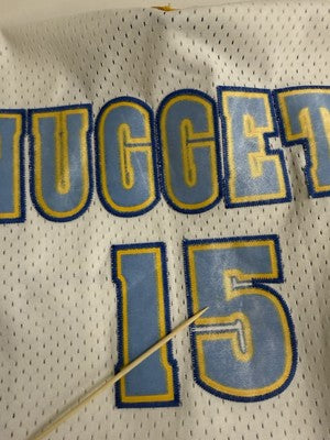 Vintage Denver Nuggets Carmelo Anthony Reebok Swingman Jersey Size XL NBA