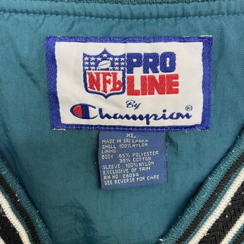 Vintage Philadelphia Eagles Champion Pullover Jacket Size XL NFL