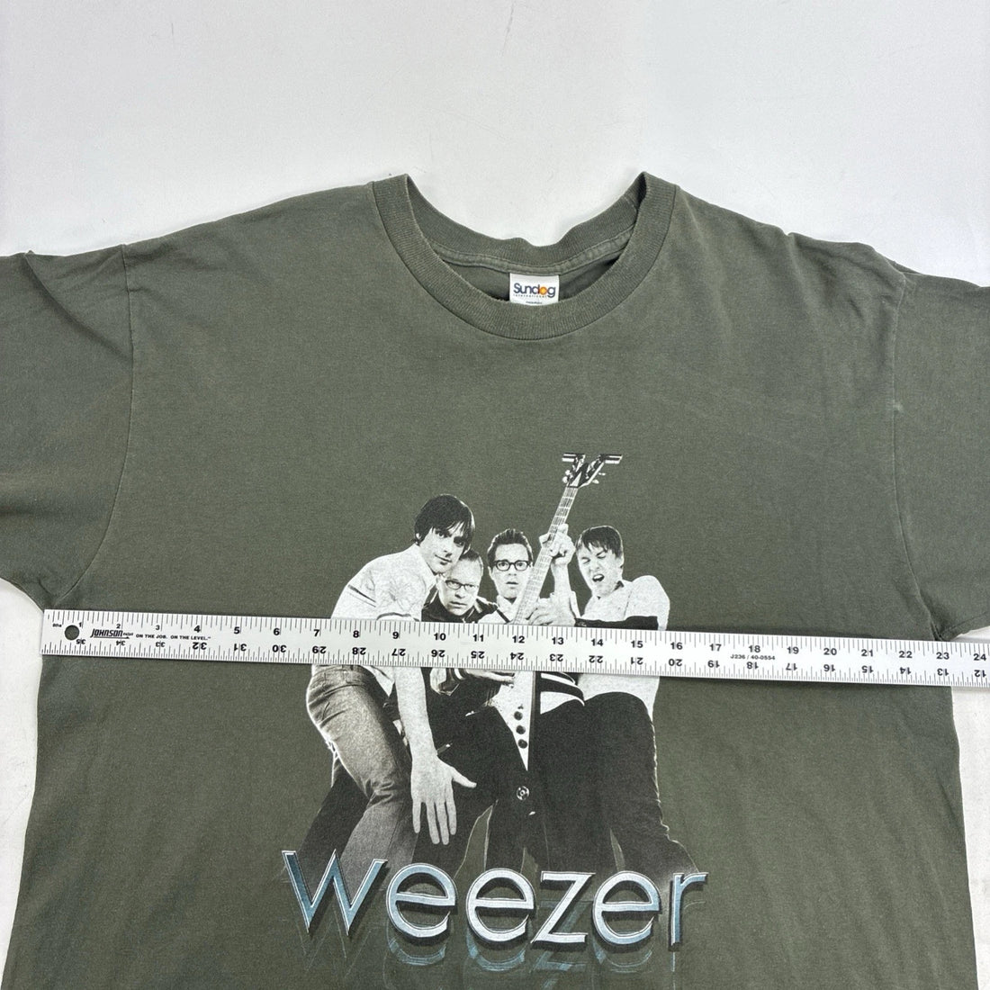 Vintage Weezer Tour 2001 Band T-Shirt Size XL