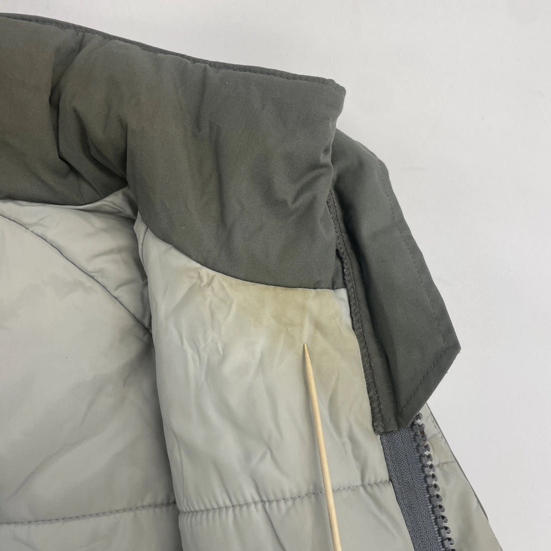 Vintage Woolrich Parka Coat Jacket Size Large Gray
