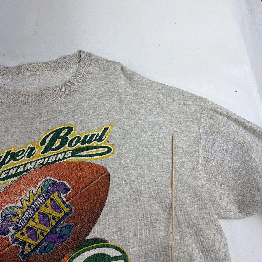 Vintage Green Bay Packers Super Bowl XXXI Champs Sweatshirt Size XL 90s NFL