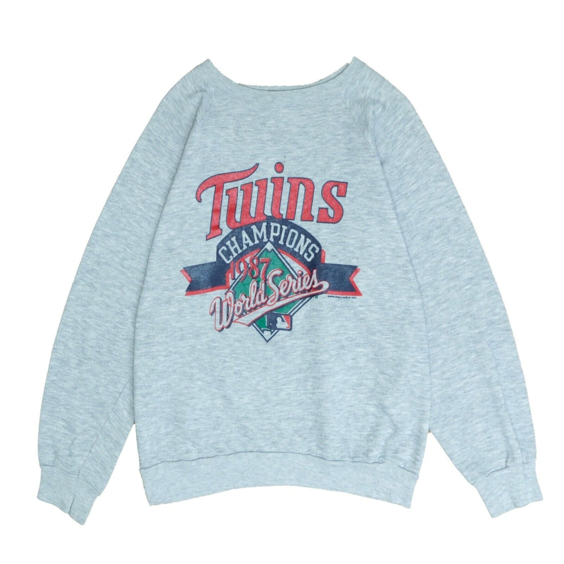 Minnesota Twins '87 T-Shirt from Homage. | Navy | Vintage Apparel from Homage.