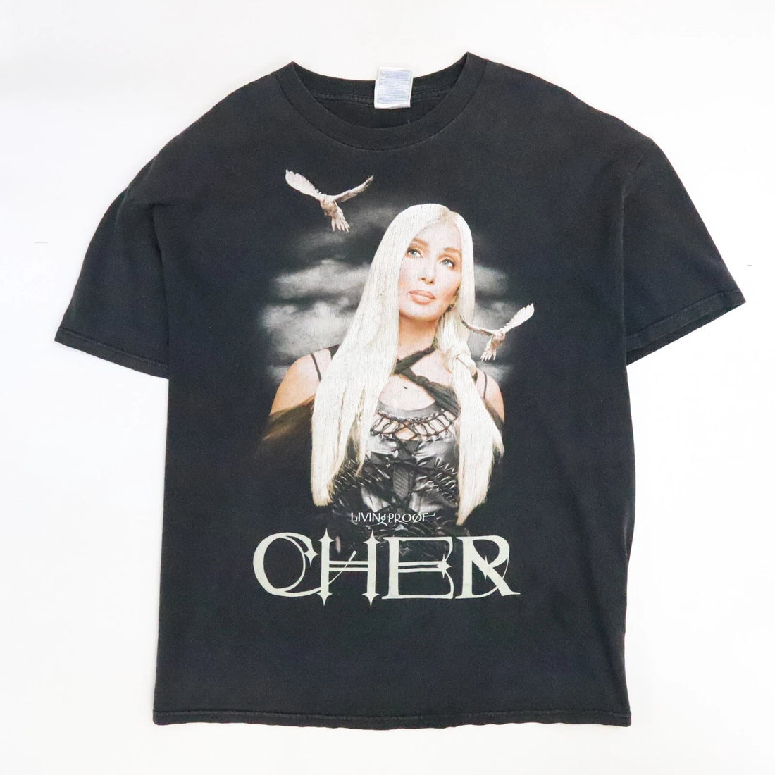 Vintage Cher Living Proof Farewell Tour T-Shirt Size 2XL 2003