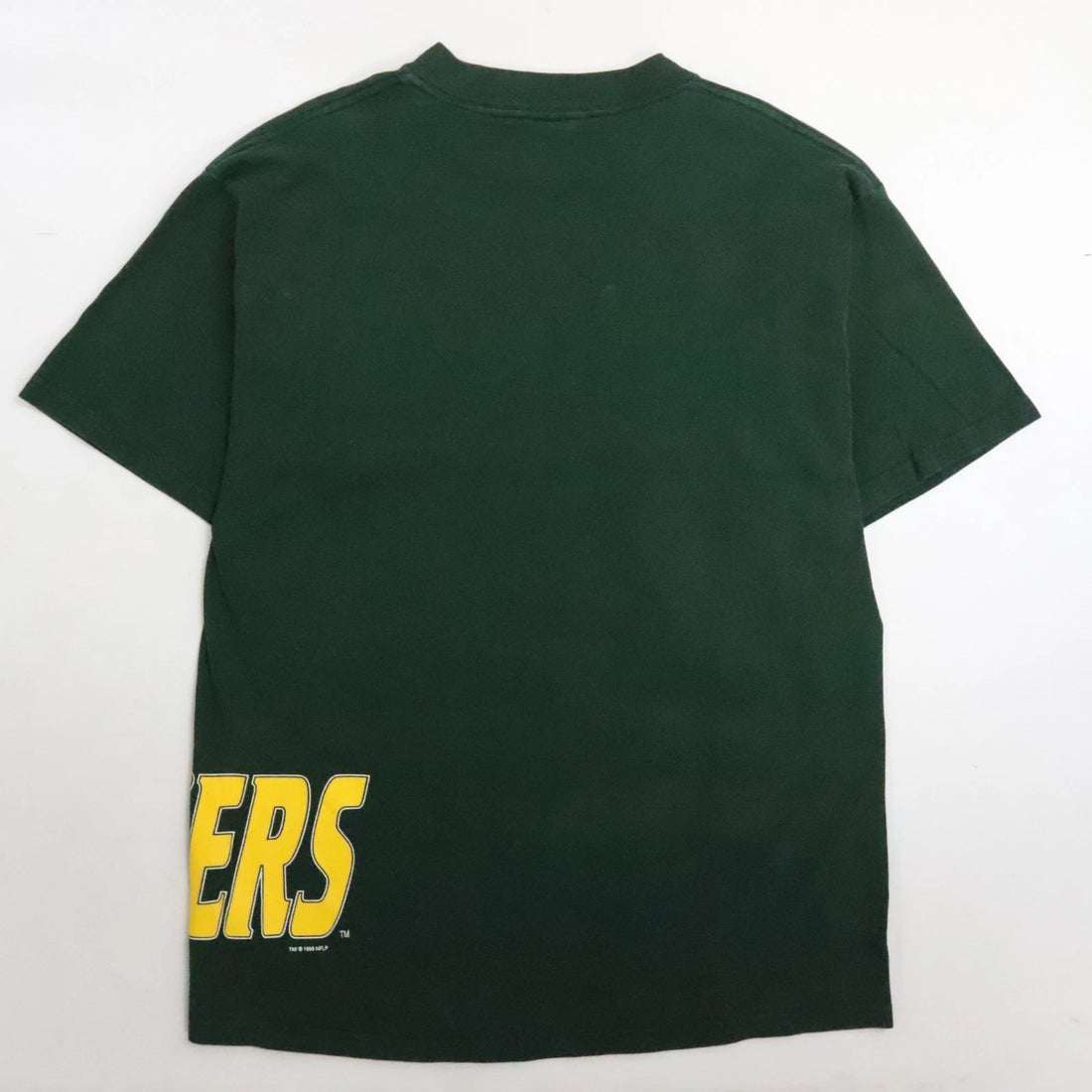 Vintage Green Bay Packers T-Shirt Size XL Wrap Around 1995 90s NFL