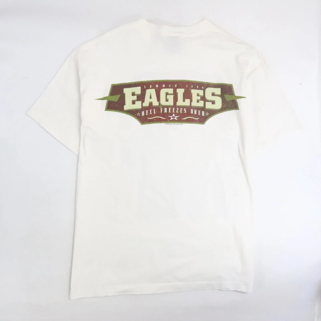 Vintage The Eagles Hell Freezes Over Tour Giant T-Shirt Size 2XL 1994 90s