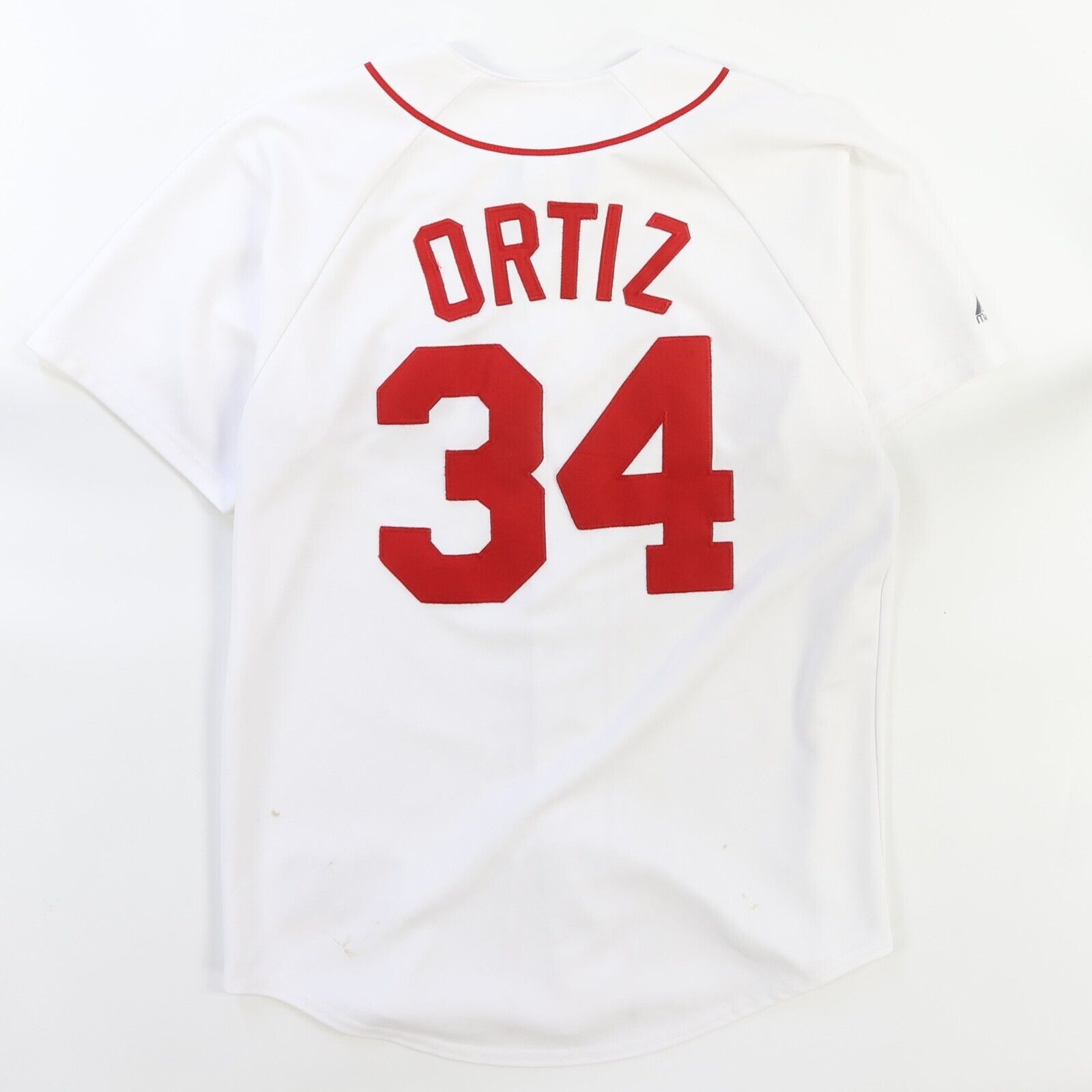 Vintage Boston Red Sox David Ortiz Majestic Jersey Size Medium MLB Throwback Vault