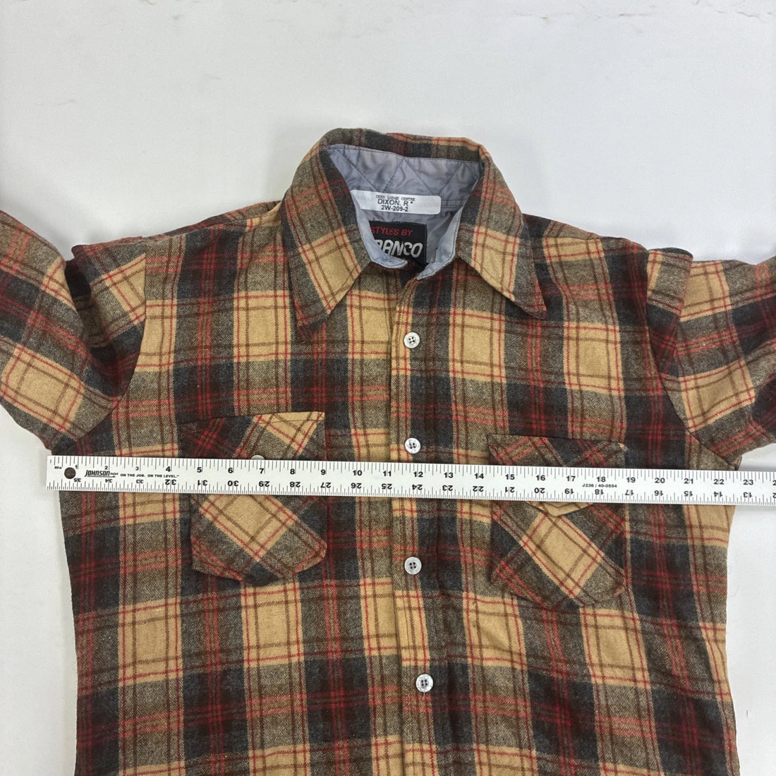 Vintage Franco Button Up Shirt Size Medium