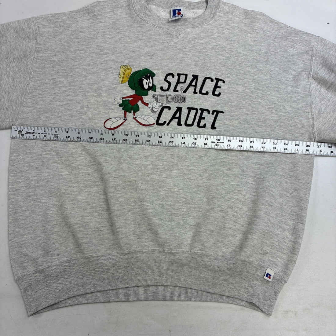 Vintage Marvin The Martian Space Cadet Crewneck Sweatshirt Size 2XL