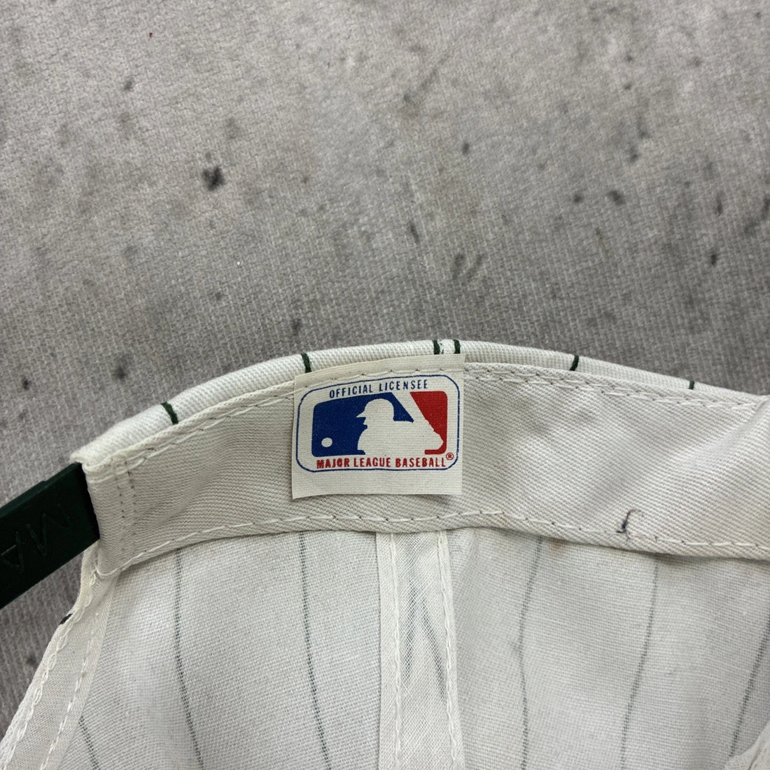 Vintage Baltimore Orioles The Game Pinstripe Snapback Hat Cap OSFA MLB