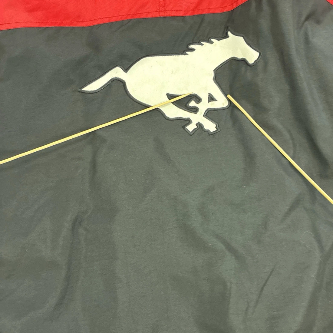 Vintage Calgary Stampeders Starter Puffer Jacket Size XL CFL