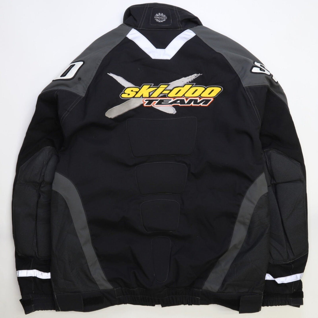 Vintage Ski-Doo Rotax Bombardier Snowmobile Racing Jacket Size Medium