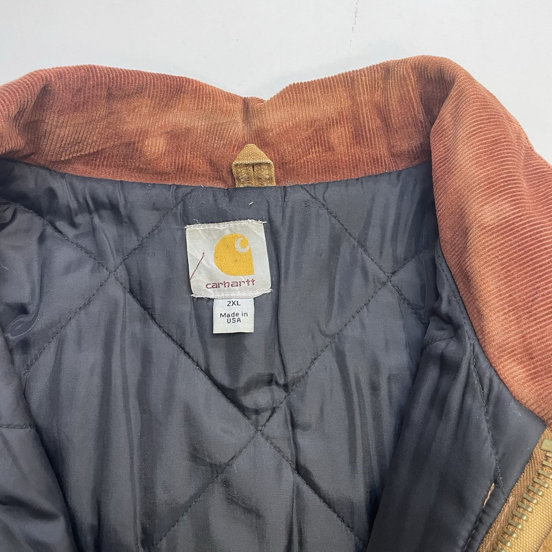 Carhartt Canvas Arctic Work Jacket Size 2XL Brown