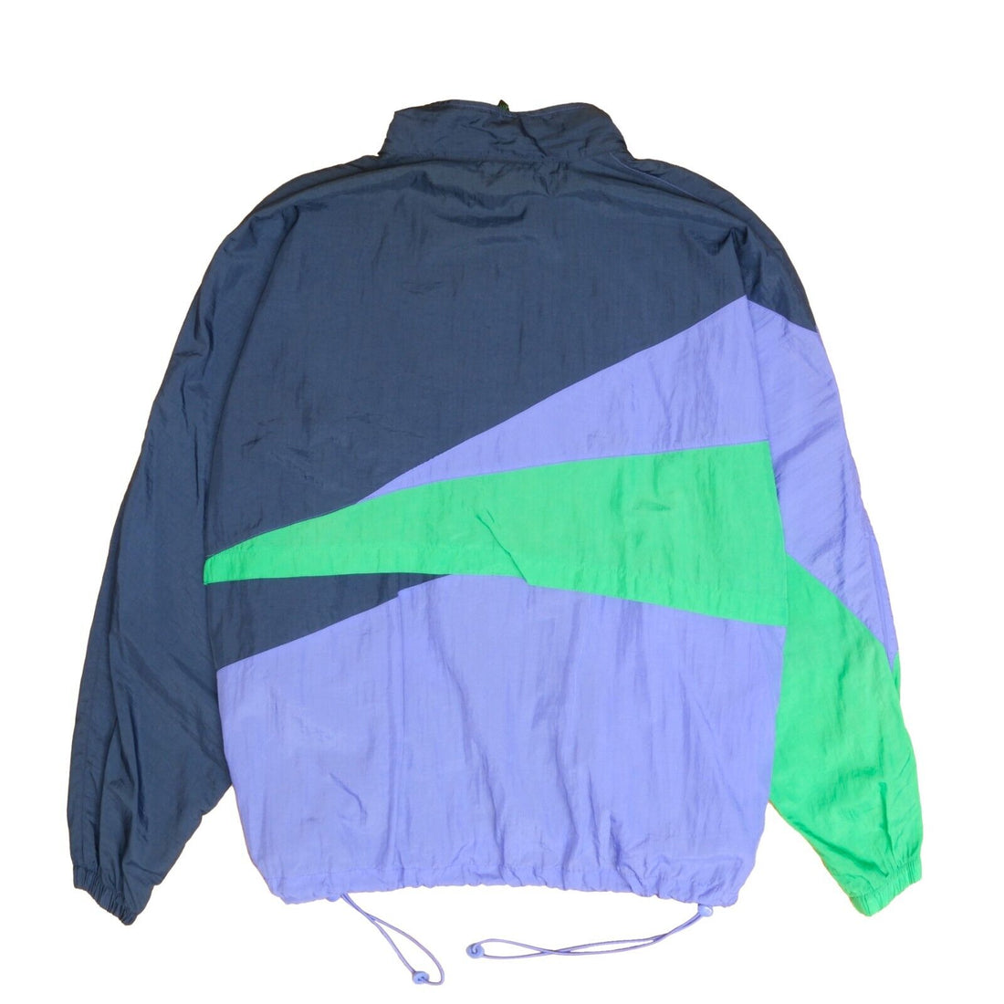 Vintage Nike Windbreaker Light Jacket Size XL Purple Green