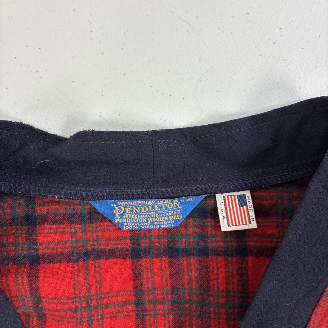 Vintage Pendleton Wool Cardigan Sweater Size XL