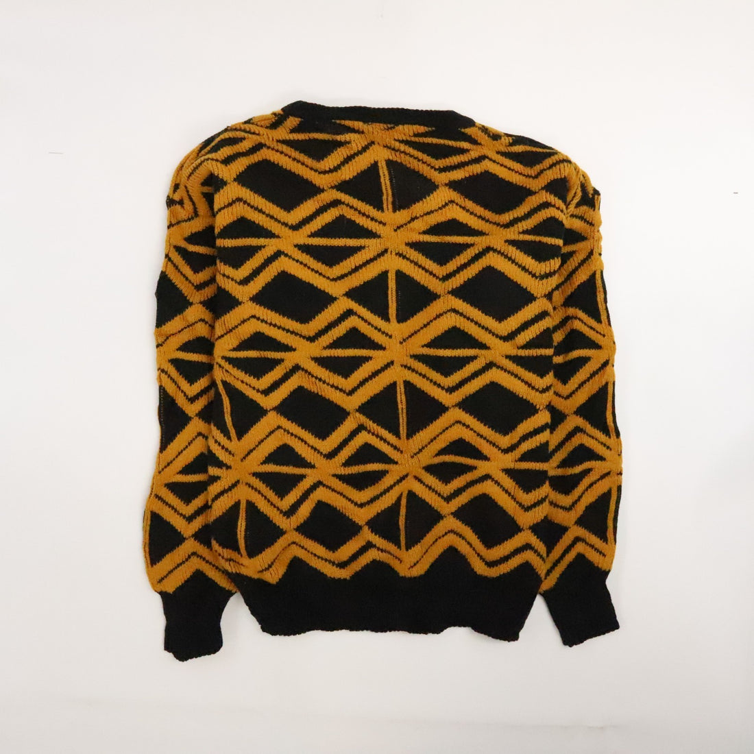Vintage Monument Wool Knit Crewneck Sweater Size Medium