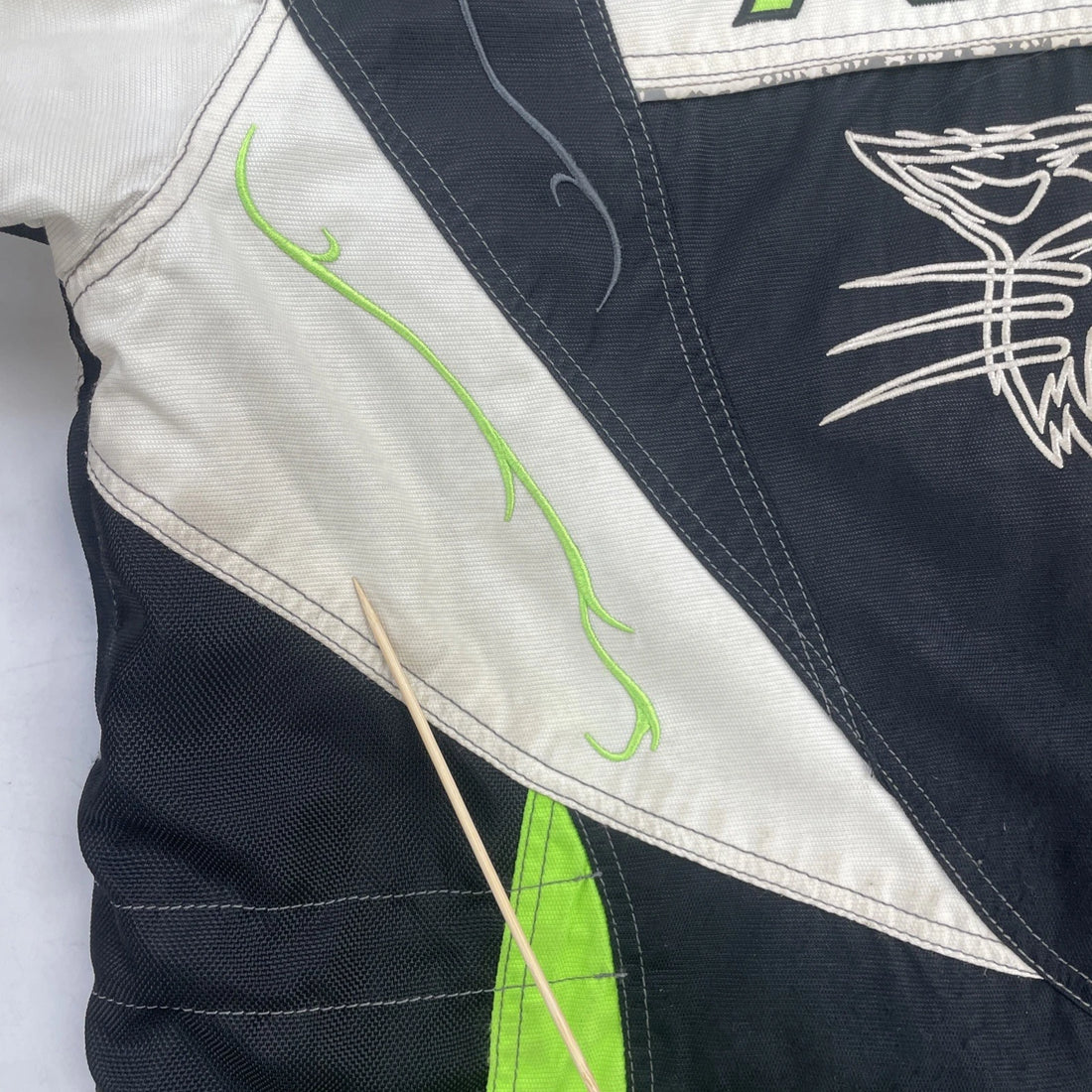 Vintage Team Arctic Cat Snowmobile Racing Jacket Size XLT