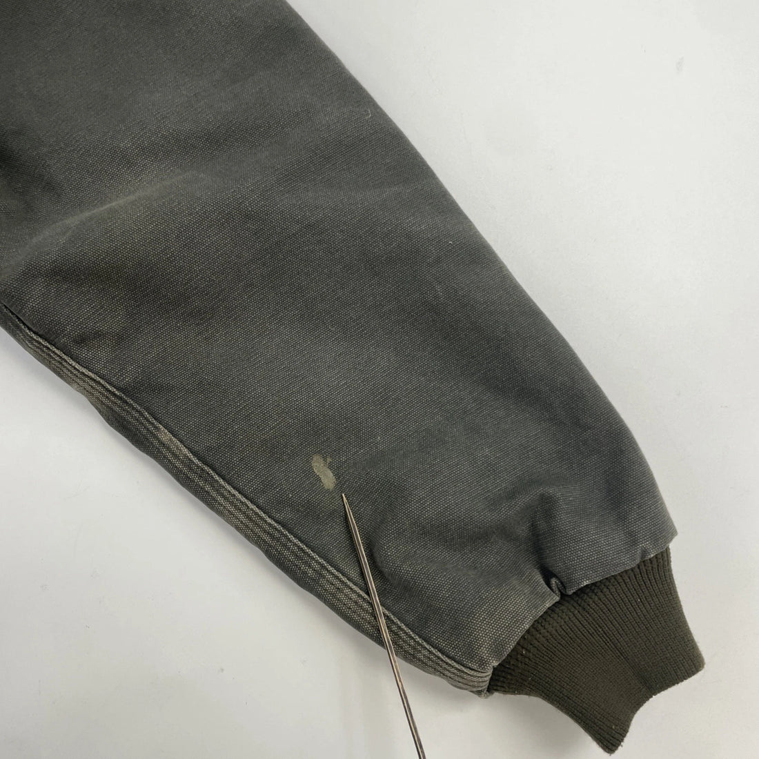 Dickies Canvas Bomber Work Jacket Size XL Green