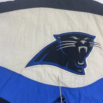 Vintage Carolina Panthers Apex One Puffer Jacket Size Large NFL