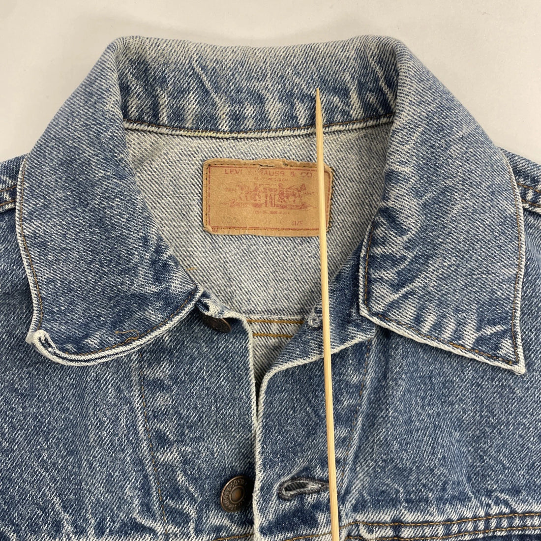 Vintage Levi's Denim Trucker Jacket Size Small