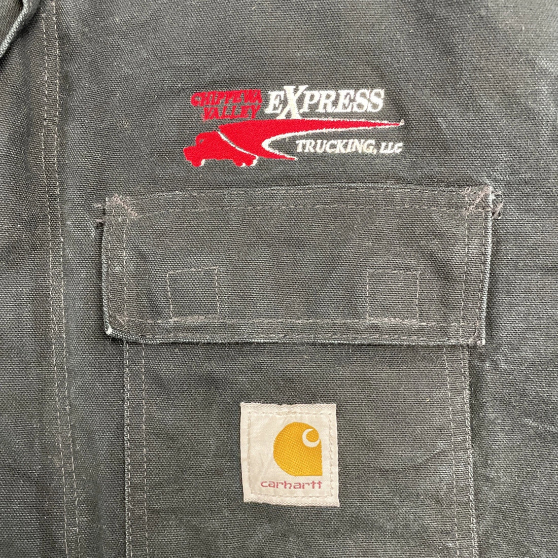 Carhartt Canvas Arctic Work Jacket Size 52 C03 BLK