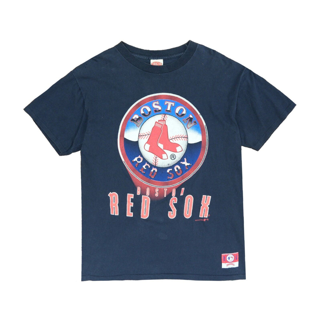 Vintage 90's Boston Red Sox American League Red T Shirt 