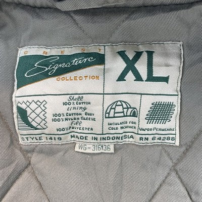 Vintage Coca Cola It's What's Inside That Counts Denim Bomber Jacket XL Coke