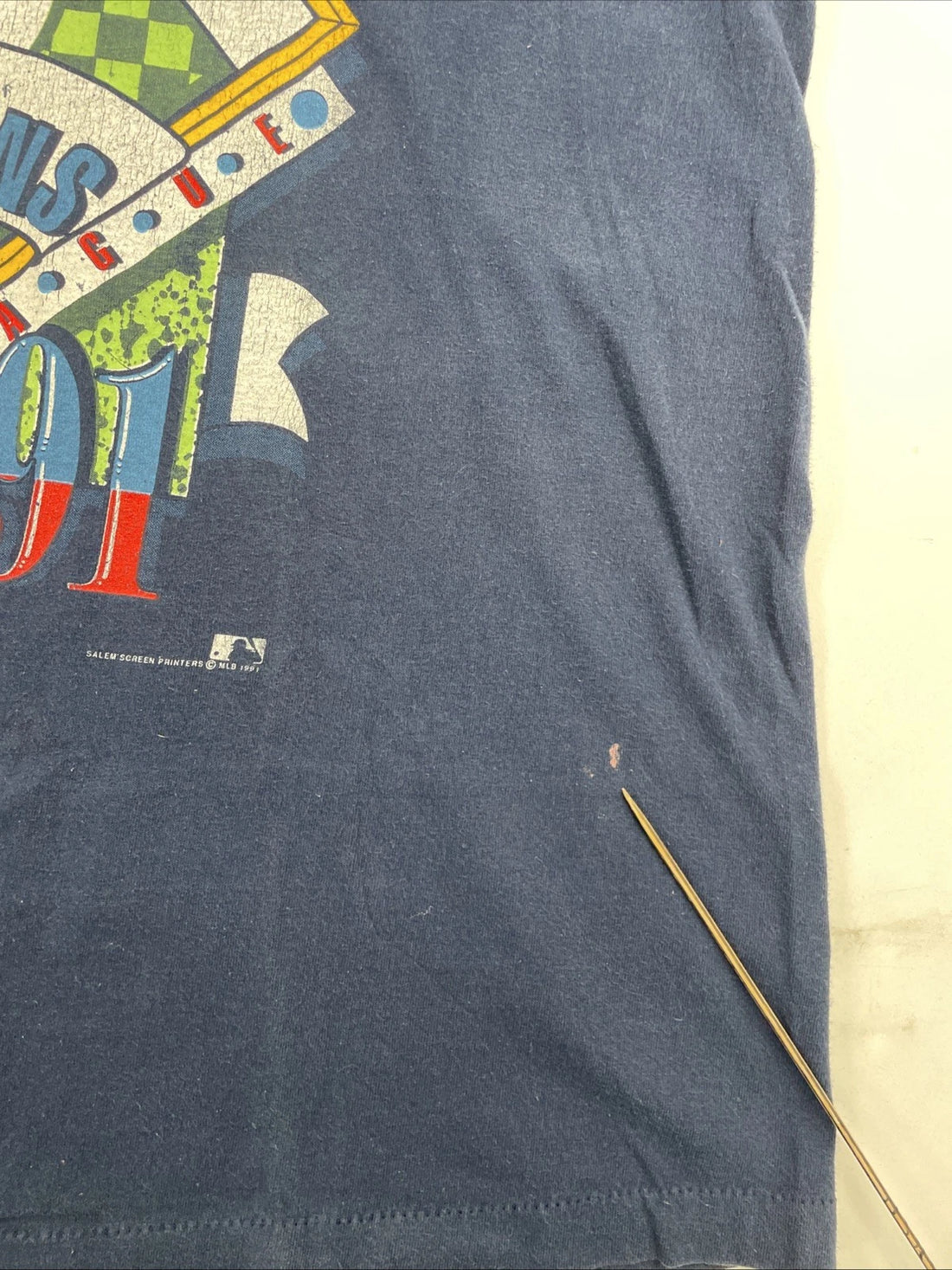 Vintage Minnesota Twins AL Champions T-Shirt Size XL 1991 90s MLB