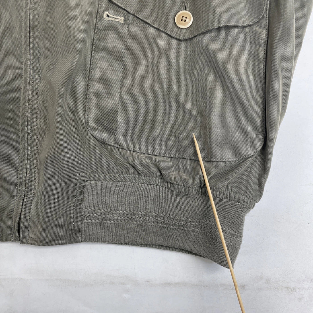 Vintage Nautica Harrington Bomber Jacket Size XL Green