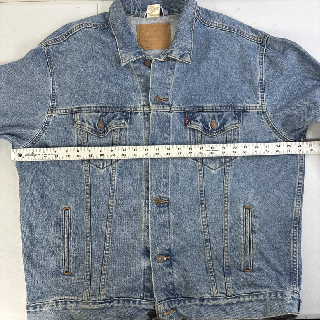 Vintage Levi's Denim Trucker Jacket Size XL