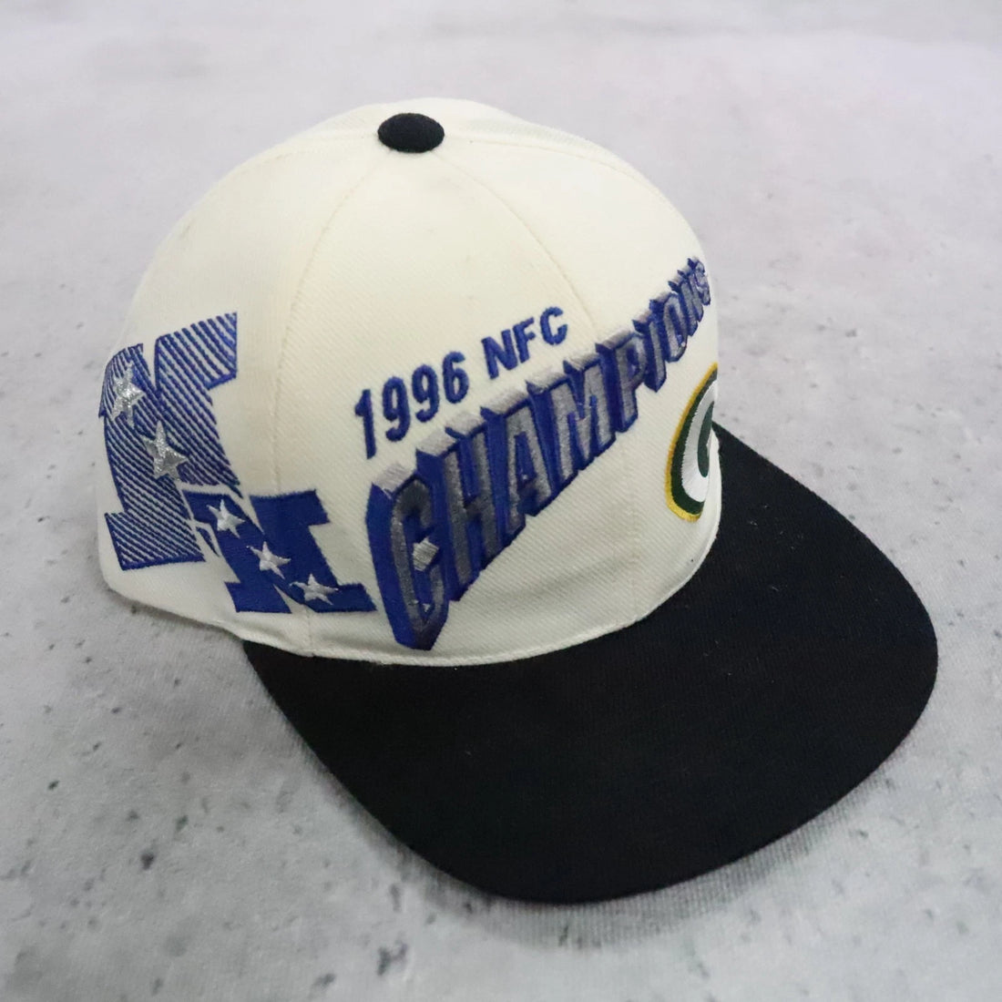 Vintage Green Bay Packers Wool Shadow Sports Specialties Snapback Hat 1996 NFL