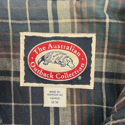 Vintage Australian Outback Collection Waxed Cotton Jacket Size Medium