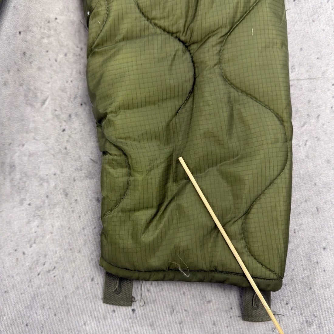 Army Military Quilted Cold Weather Coat Jacket Liner Size Medium