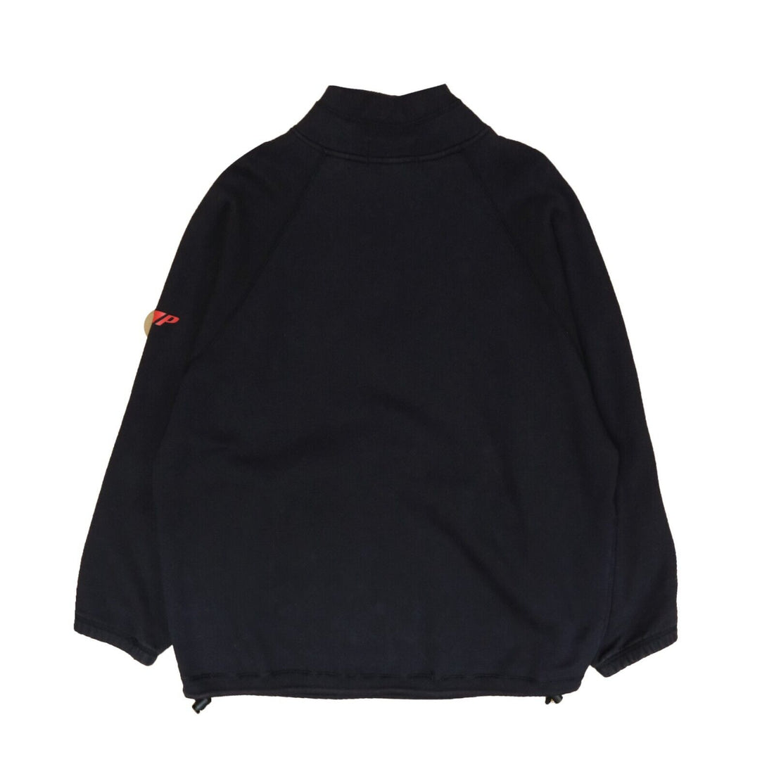 Vintage Polo Sport Ralph Lauren 1/4 Zip Pullover Sweatshirt Size XL Black 90s