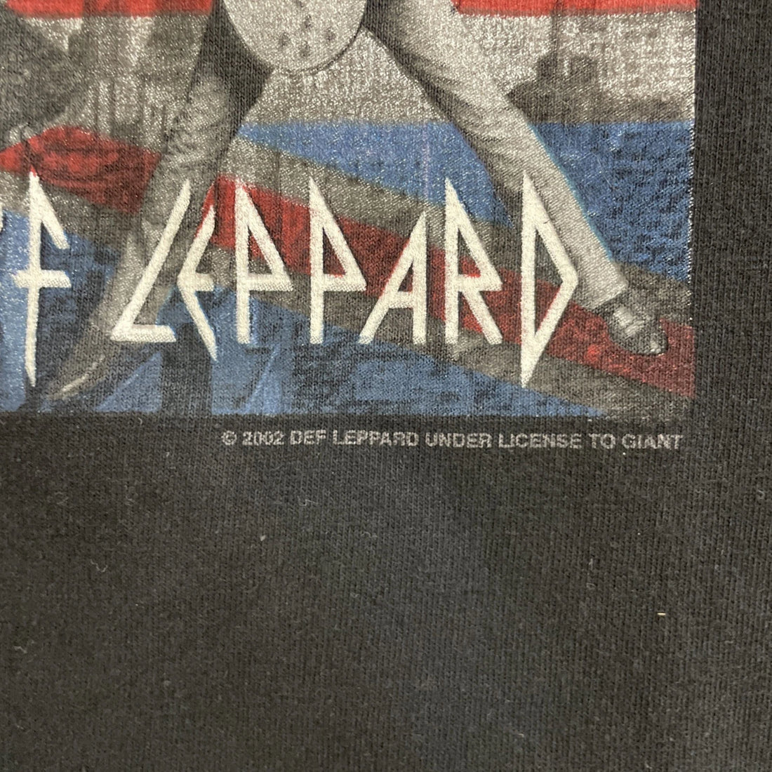 Vintage Def Leppard T-Shirt Size XL Band Tee 2002