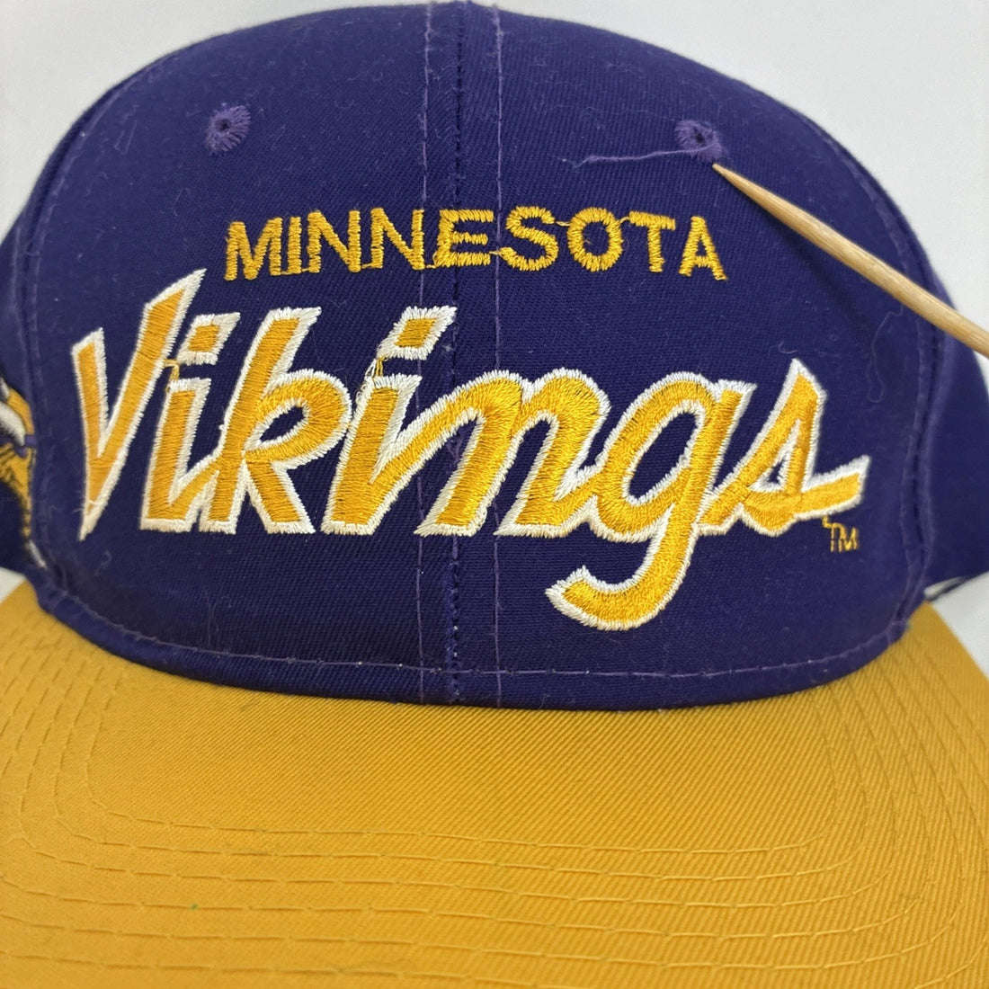 Minnesota Vikings Script Sports Specialties Snapback Hat Cap OSFA NFL