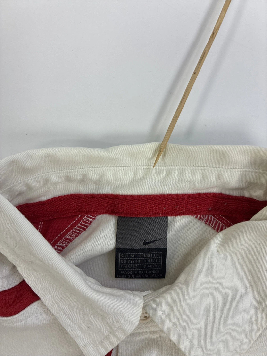 England Nike Rugby Shirt Size Medium